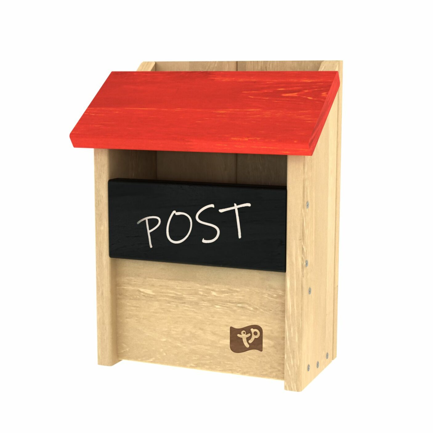 Laste puidust postkast