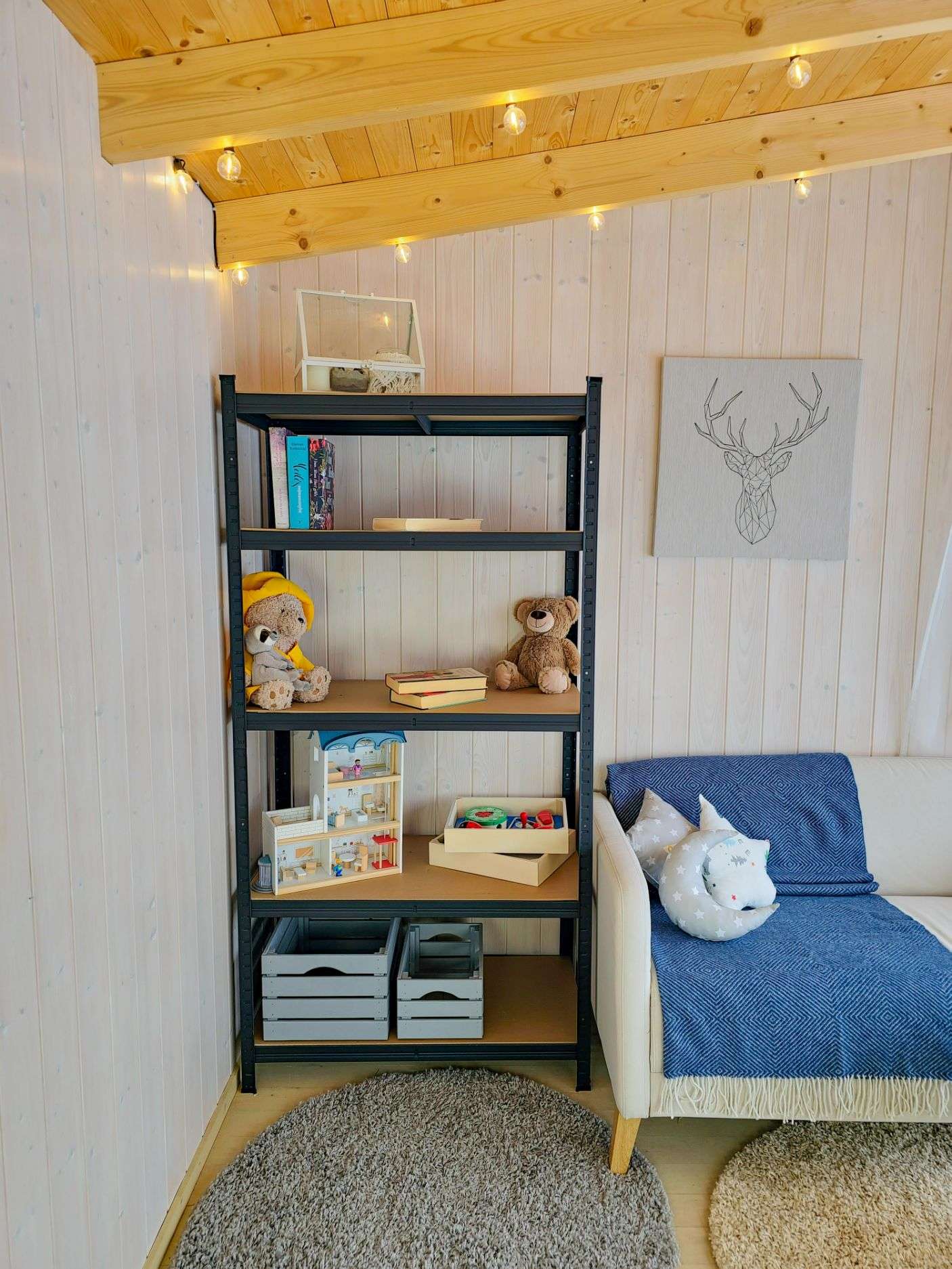 Hoiuriiul, 180 x 90 x 40 cm, 175 kg, must