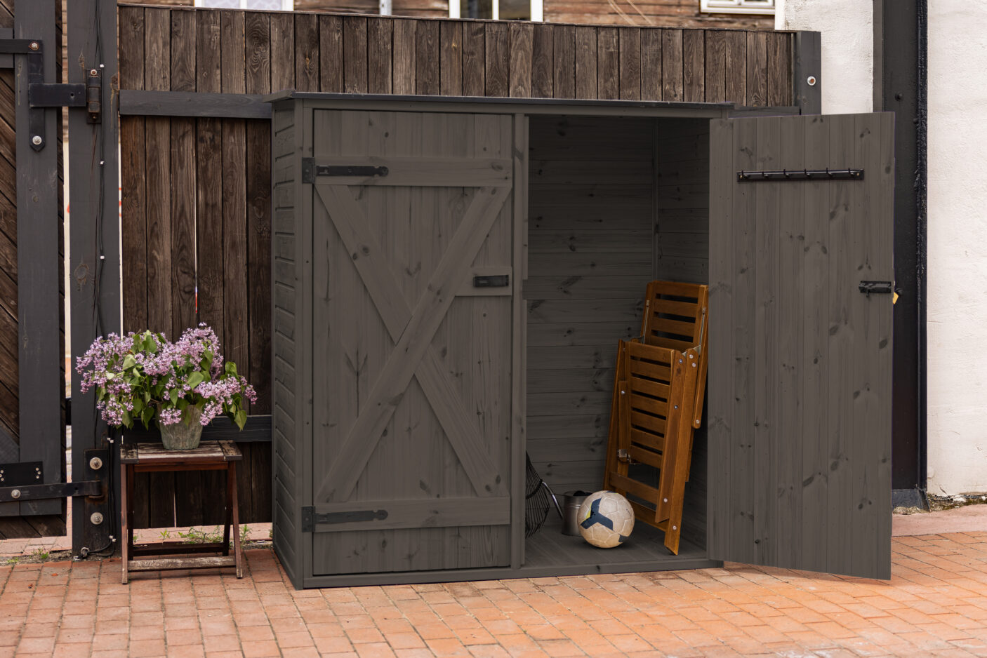 Puidust kuur SADE 1,05 m2, halli immutusega