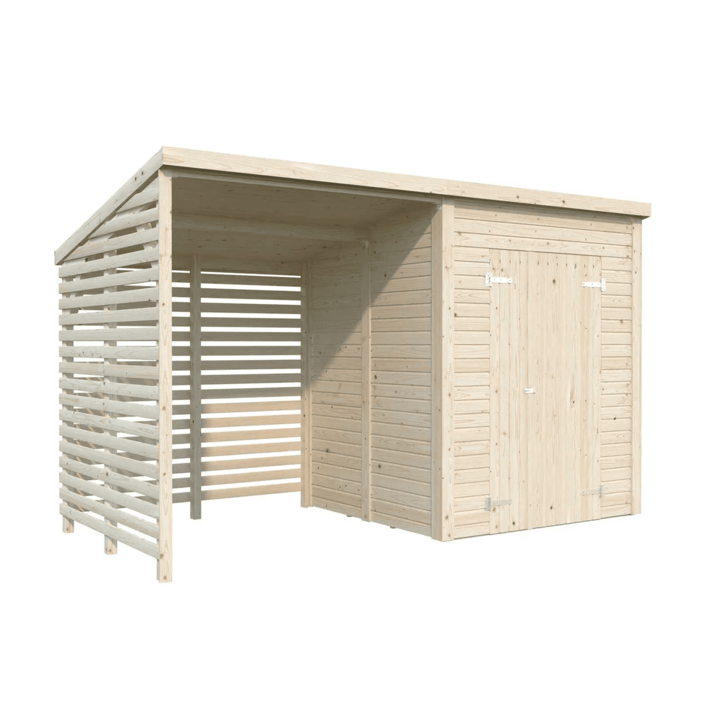 puidust kuur leif, 3 + 2,9 m2
