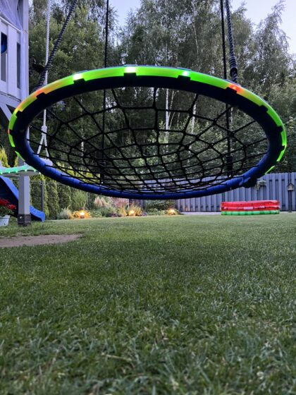 Pesakiik LED-tuledega, 100 cm - Image 3