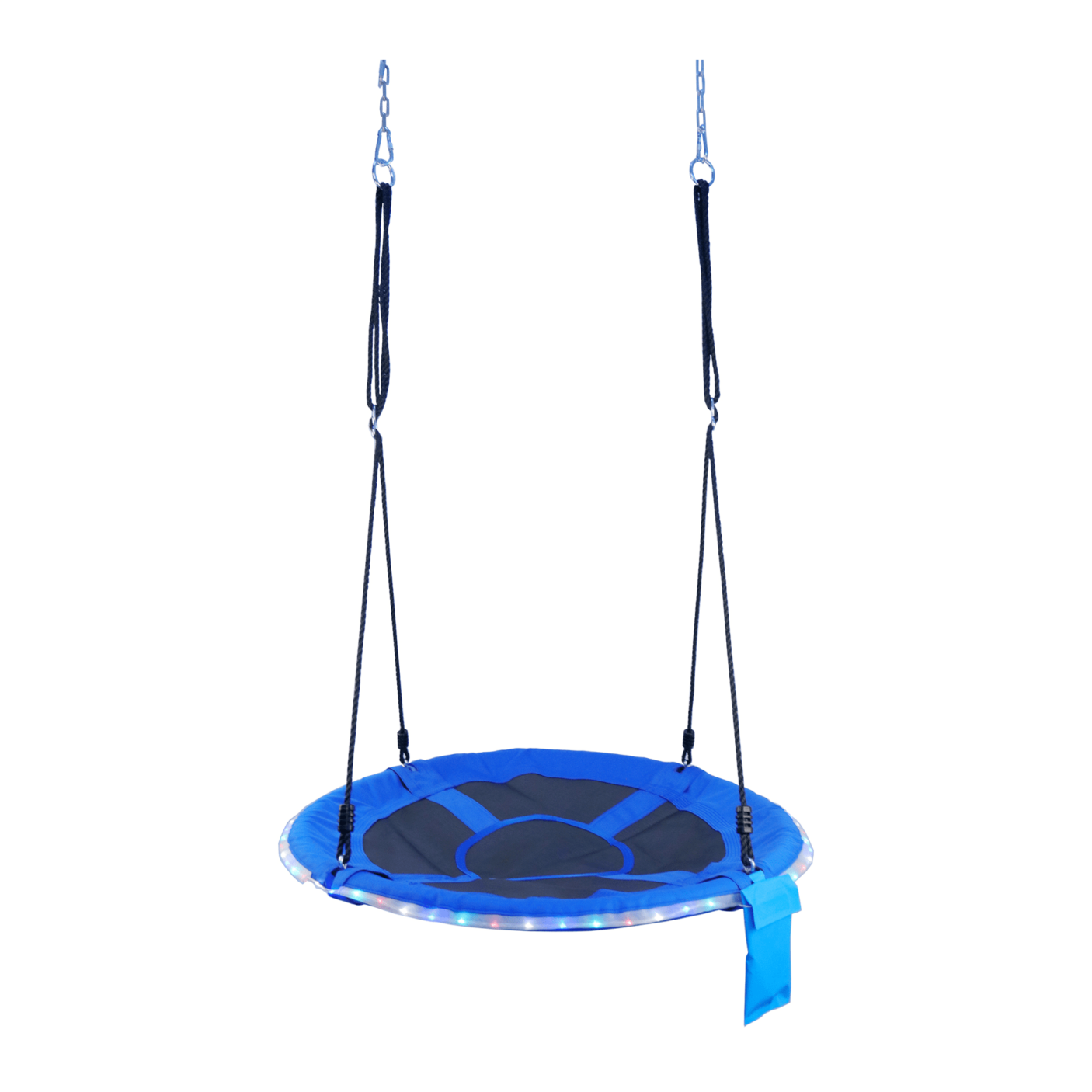 Pesakiik LED-tuledega, 100 cm (sinine)