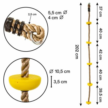ronimisköis plastikust astmetega (kollane)