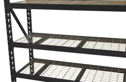 Metallist hoiuriiul, 183 x 196 x 61 cm, 800 kg, must - Image 3
