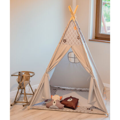 Tipi telk, Rebase koobas