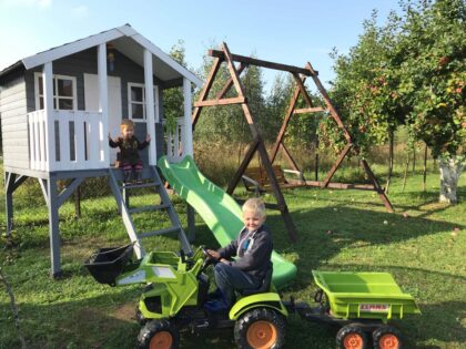 laste puidust mängumaja toby