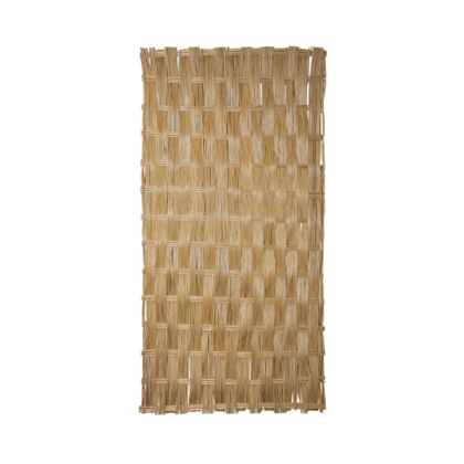 Dekoratiivne punutud aiapaneel, 180×90 cm, beež