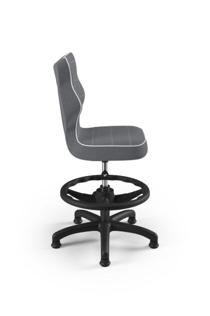 Ergonoomiline tugitool Petit ,,Jasmine", suurus 4, hall/must, triibuline - Image 2