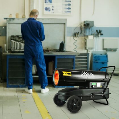 Diisel soojapuhur ratastega, 30 kW - Image 5