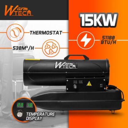 Soojapuhur diislitoitega, 15 kW - Image 2