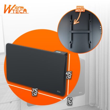 Keraamiline küttepaneel 1500 W, antratsiit - Image 4