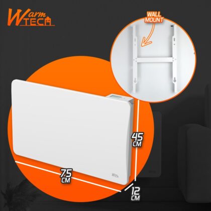 Keraamiline küttepaneel 1500 W, valge - Image 4