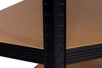 Laoriiul nurka 180x70x70x40 cm, 175 kg, must