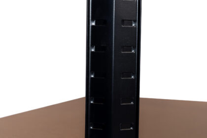 Laoriiul nurka 180x70x70x40 cm, 175 kg, must