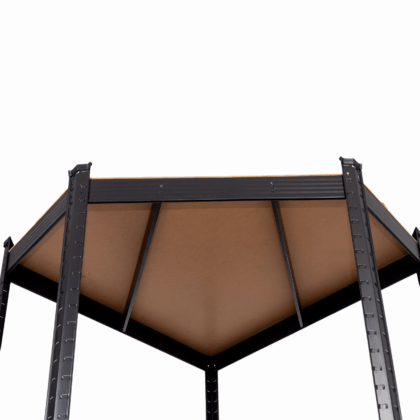 Laoriiul nurka 180x70x70x40 cm, 175 kg, must