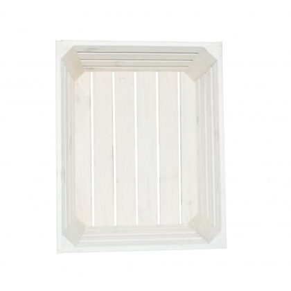 puidust kast 50 x 40 x 30 cm, valge