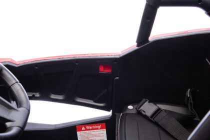 Laste elektriline bagi järelkäruga, punane - Image 10