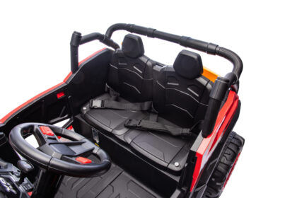 Laste elektriline bagi järelkäruga, punane - Image 9